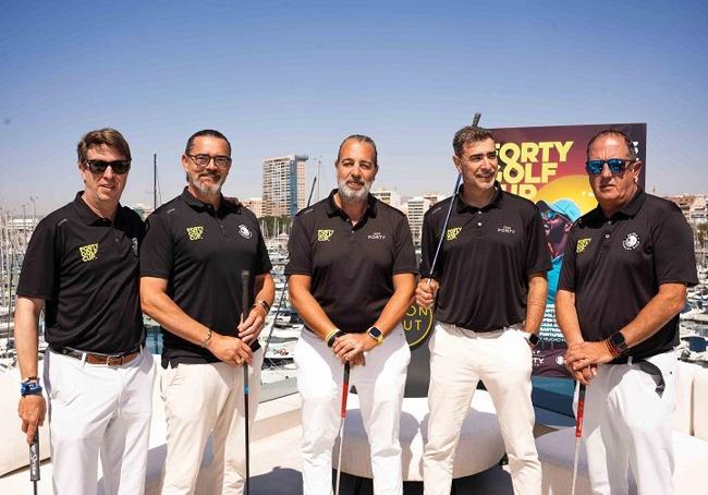 Directiva de la FGC y la Escuela de golf de Bonalba